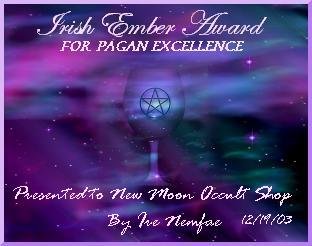 Irish Ember Award for Pagan Excellence